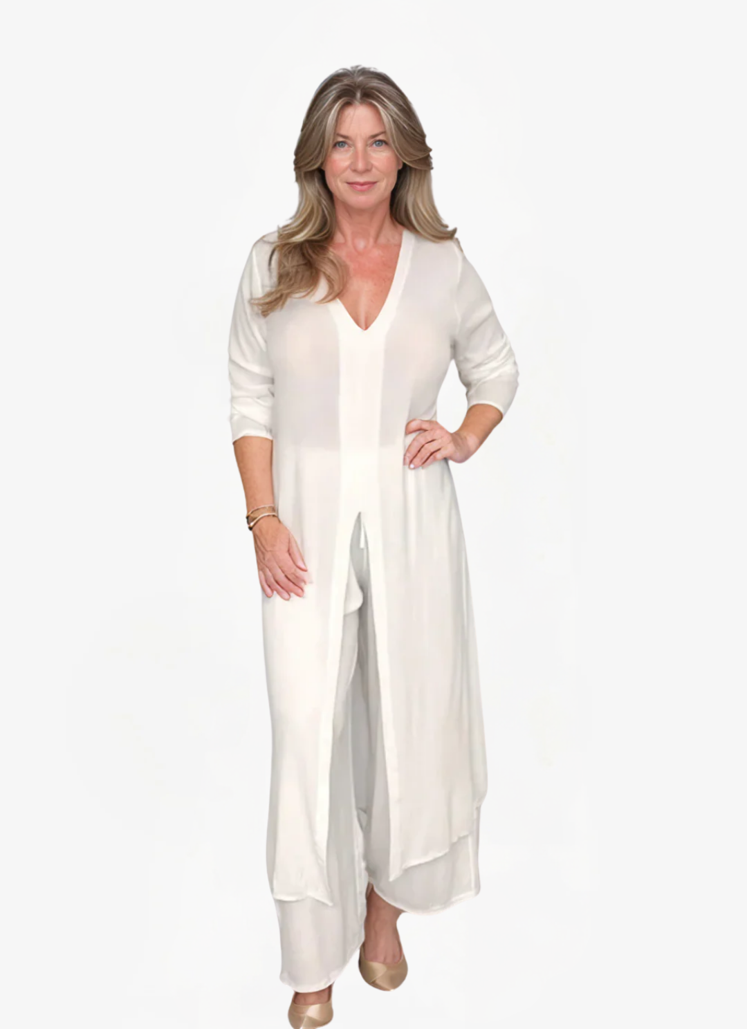 Lea Bergen™ | Elegant og Flytende To-delt Sett