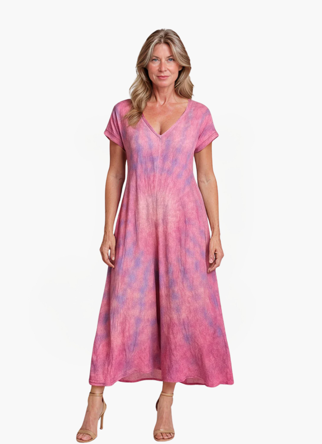 Lea Bergen™ | Maxi Batik Kjole Ample