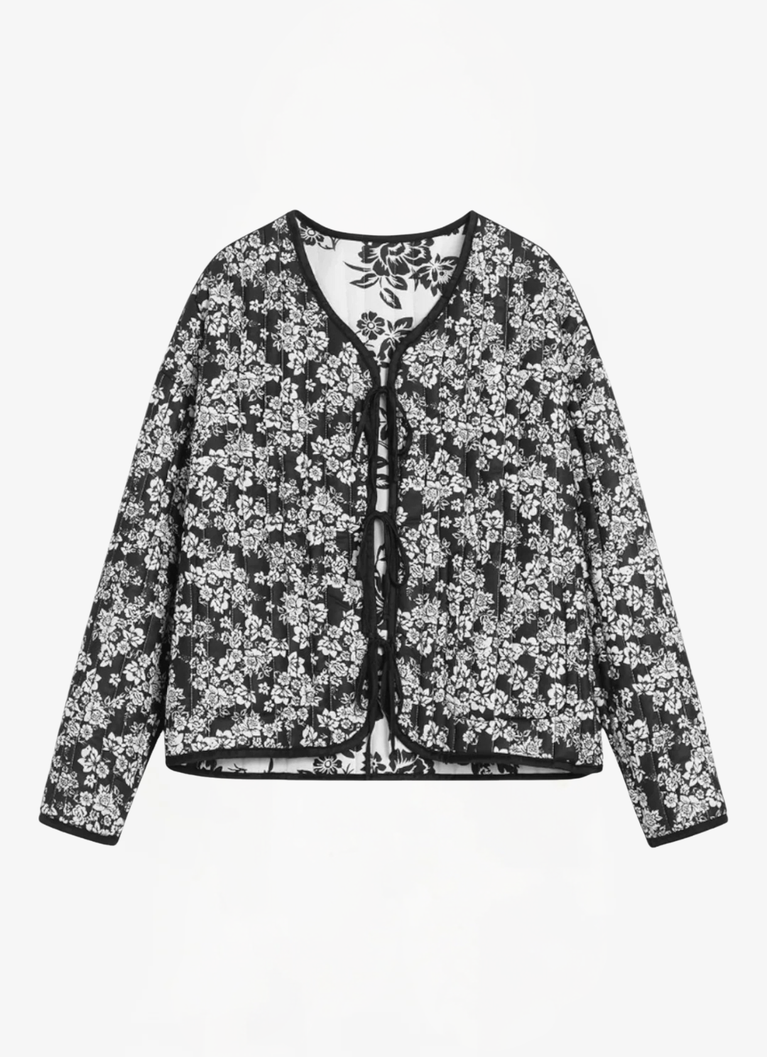 Lea Bergen™ | Blomstrete dobbelt-sided jakke