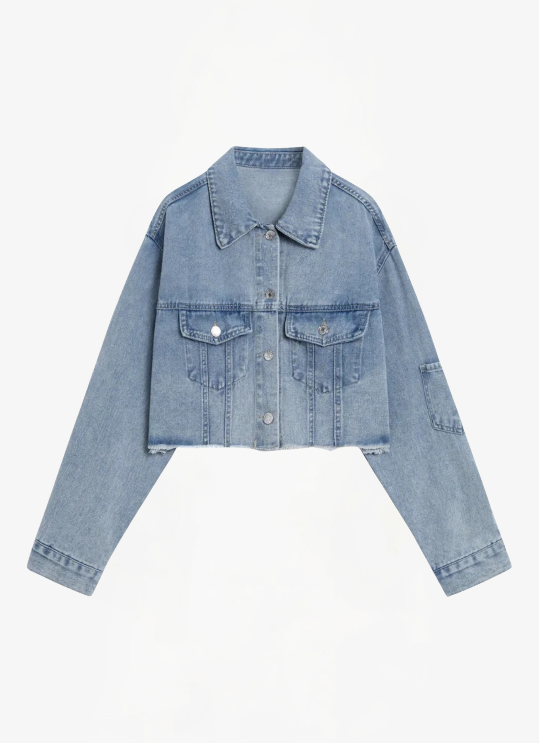Lea Bergen™ | Kort denimjakke