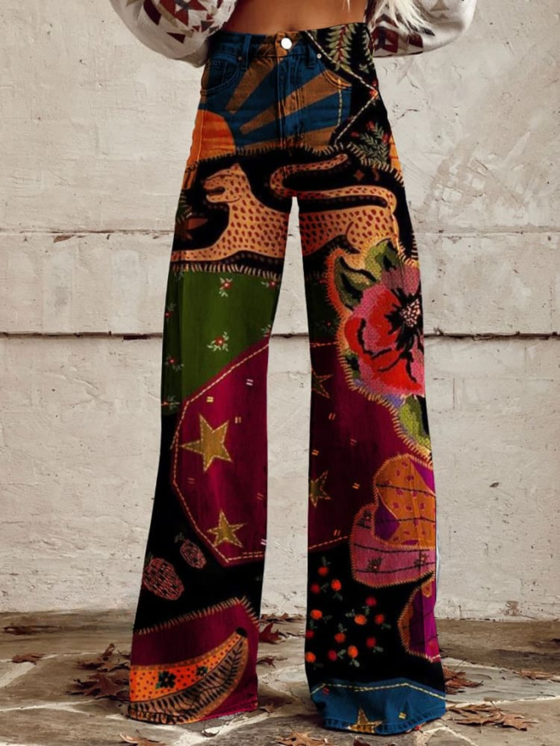 Léna - Vintage Boho Bukse