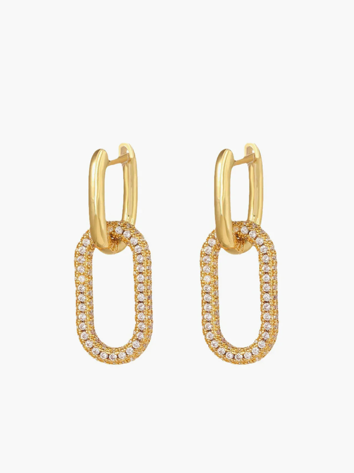 Lea Bergen™ | Øredobber med hengende zircon