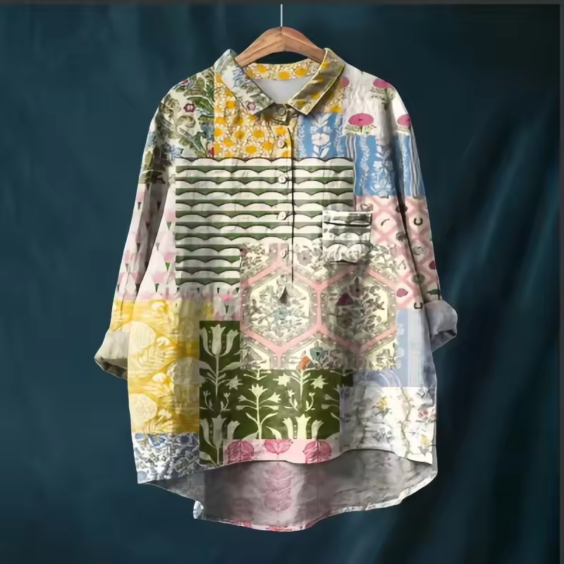 Lea Bergen | Klassisk Skjorte med Unikt Design