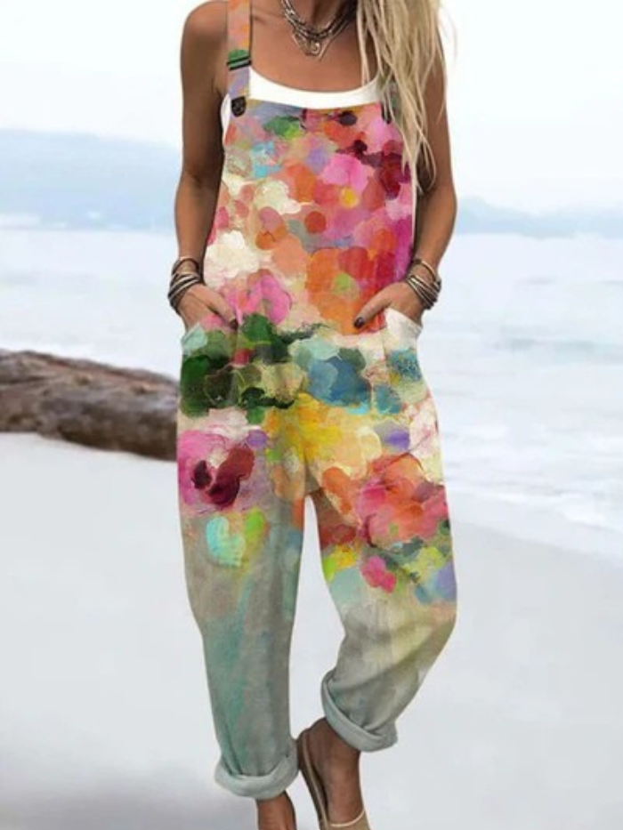 Lea Bergen | Jumpsuit med vintage blomster