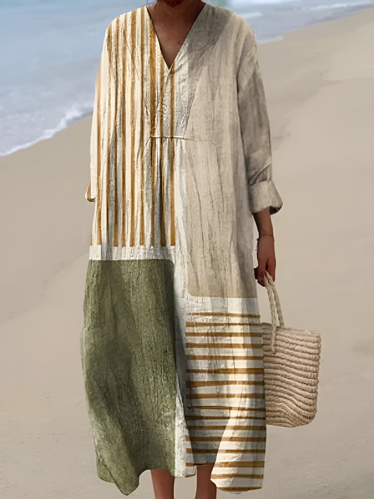Alida™ | Blomstret Kjole Sommersky