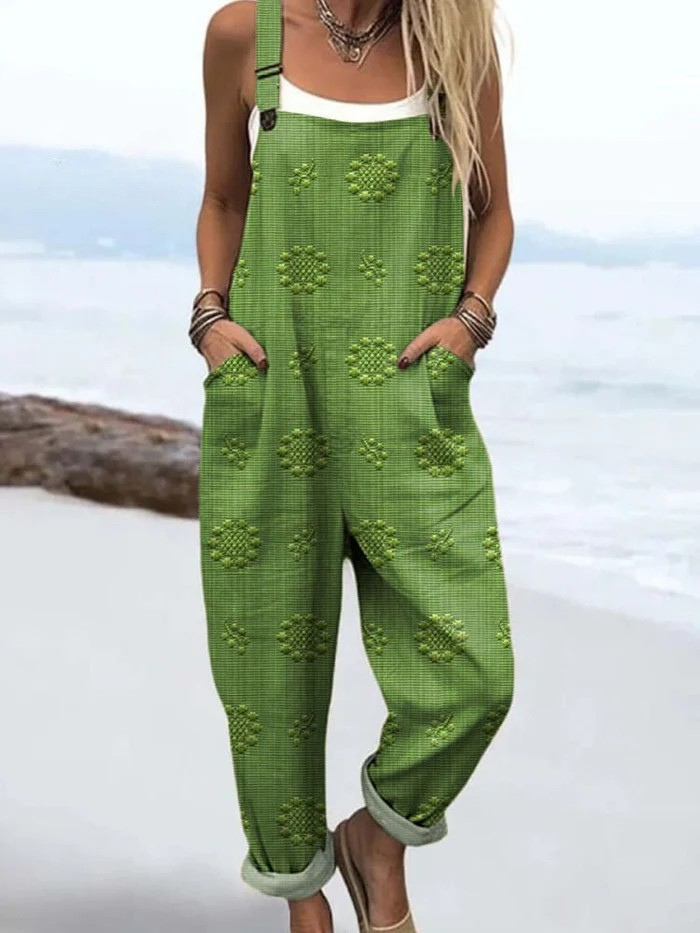 Lea Bergen | Jumpsuit med vintage blomsterprint